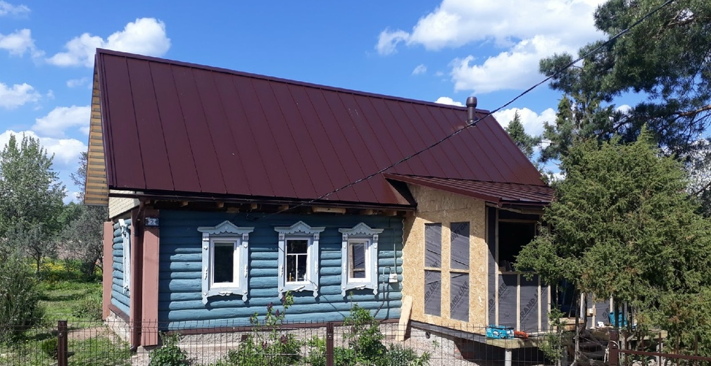 реконструкция кровли, реконструкция дачи, пристройки, замена кровли, замена стропильной системы, строительство мансарды, кровельные работы